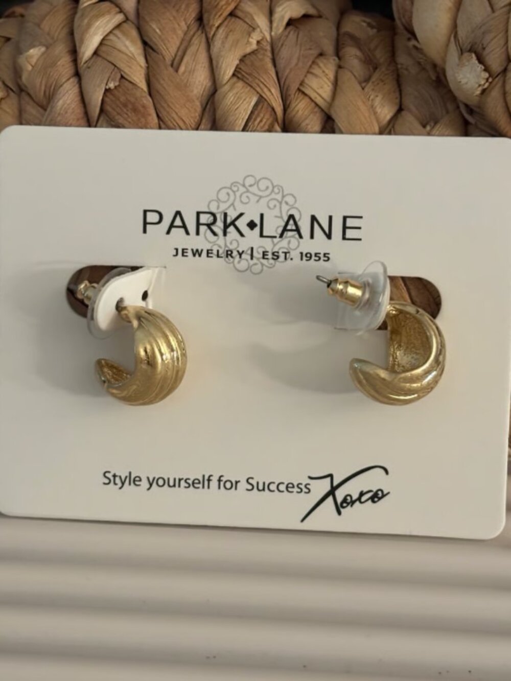 Park Lane Turbo Earrings in Gold